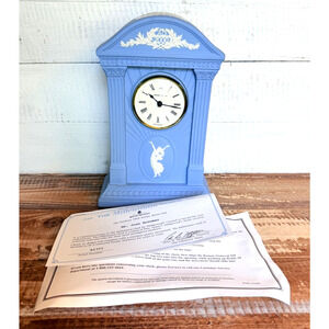 Vintage 2000 Wedgwood The Millennium Clock COA #A2355 8.75" Tall